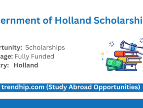 Government of Holland Scholarships