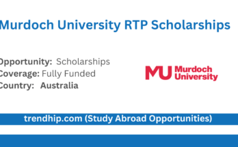 Murdoch University RTP Scholarships