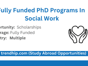 Fully Funded PhD Programs in Social Work