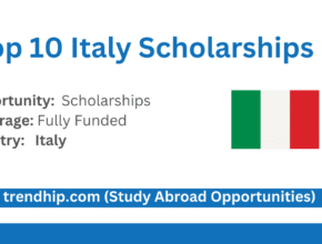 Top 10 Italy Scholarships