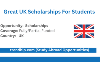 GREAT UK Scholarships